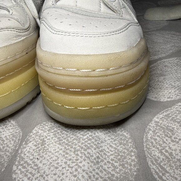 adidas Triple Platforum Low Women's Crystal White GZ8644 Sz 4.5 - Picture 4 of 16